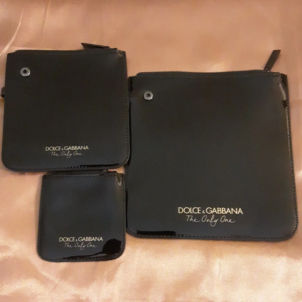 Dolce & Gabbana The One Black Patent Wristlet Set